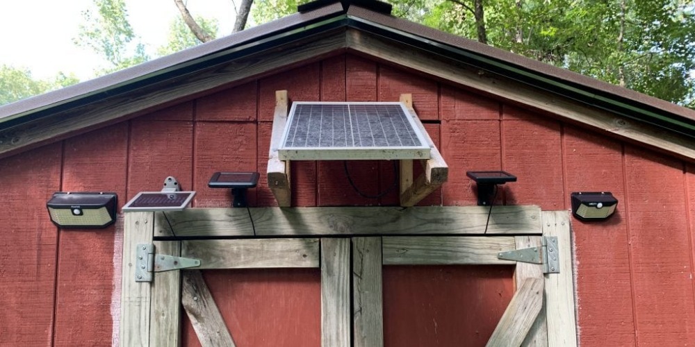 solar shed lights