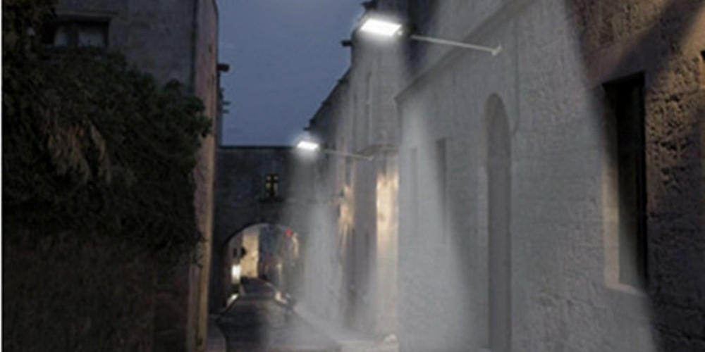 outdoor solar wall mounted lights