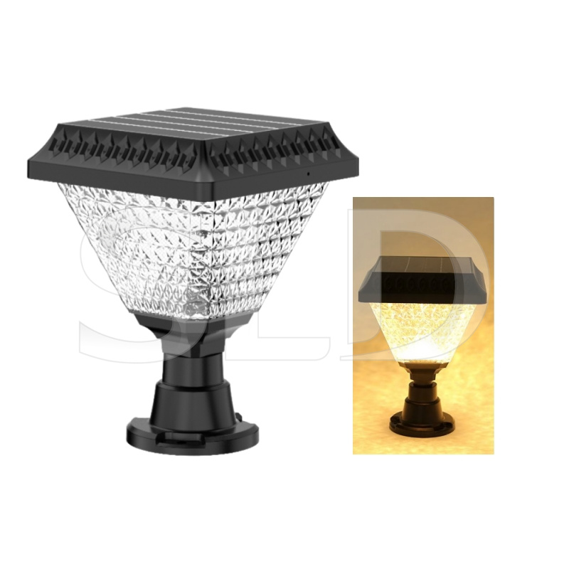 Solar LED Pillar Lantern