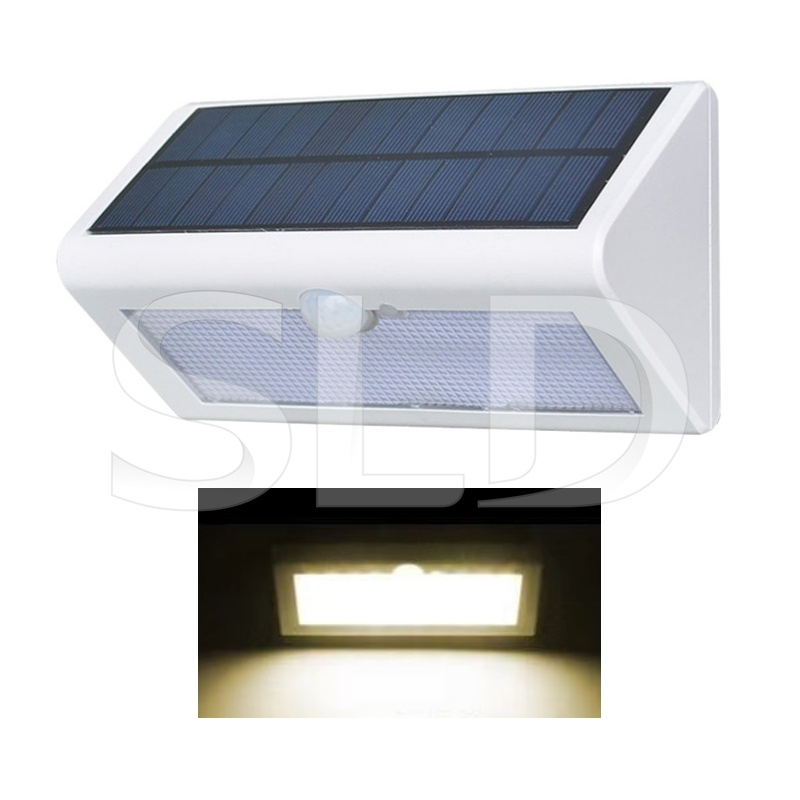 Solar Powered LED Wall Light